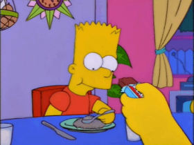 Барт - жирдяй, Лиза - слабачка, а Мегги вообще не растет!